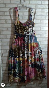 Vestido Farm Multicolorido