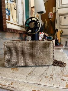 Clutch vintage strass