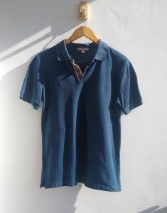 Camiseta pólo azul Burberry - P