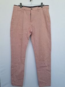 Calça masculina vermelha Zara