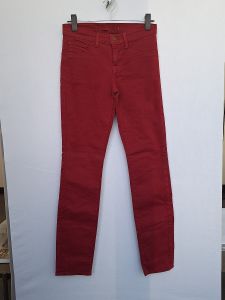 Calça skinny bordô J-brand