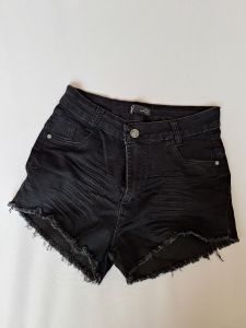 Short Jeans preto 23graus