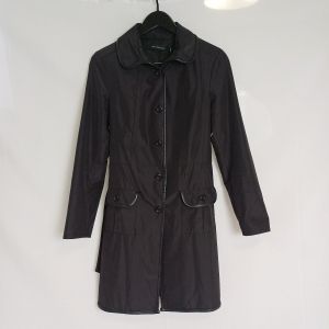 Trech Coat Preto Calvin Klein